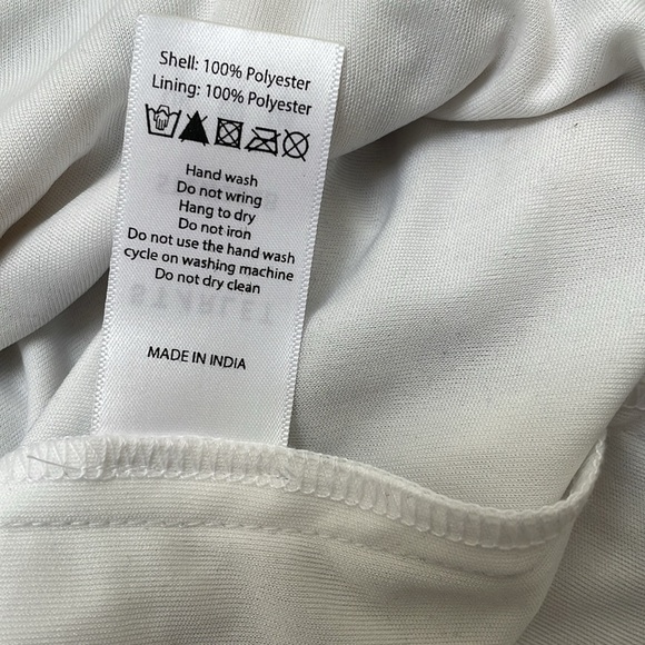 Starlet London Selena Embellished Plunge Mini Dress Sequins White Gold 2 New - Picture 14 of 15